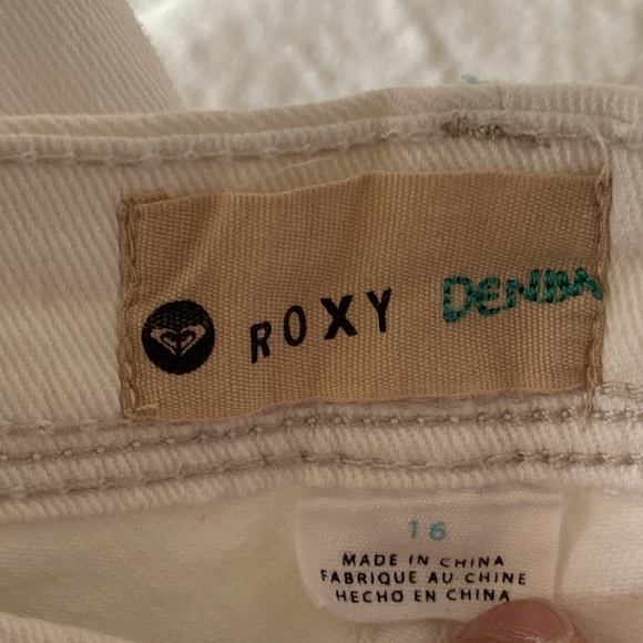 roxy denim shorts - Picture 3 of 5